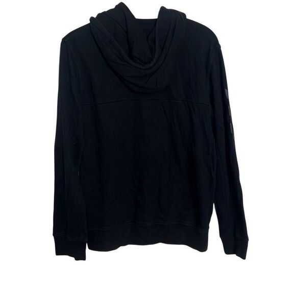 Adidas Performance Full Zip Hoodie Sweatshirt Black Size Large - Picture 8 of 8